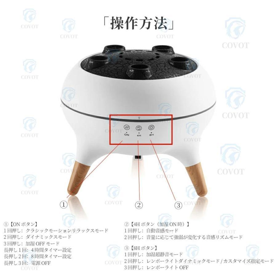 SNS大人気 アロマ加湿器 卓上 加湿器 クラゲ アロマディフューザー