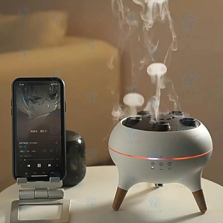 SNS大人気 アロマ加湿器 卓上 加湿器 クラゲ アロマディフューザー