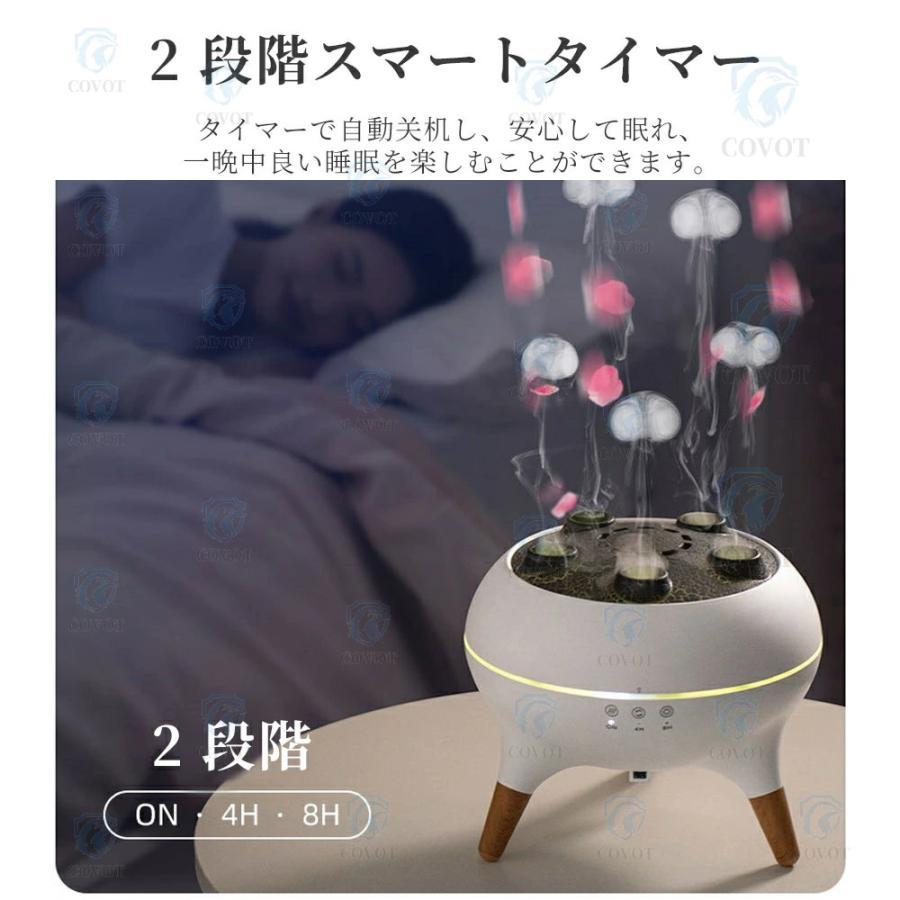 SNS大人気 アロマ加湿器 卓上 加湿器 クラゲ アロマディフューザー