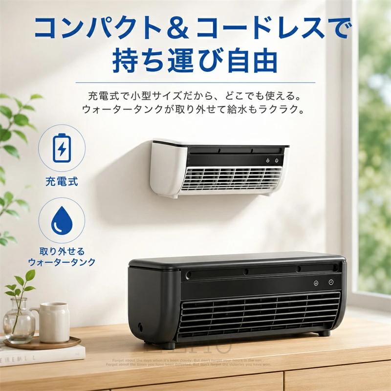 ミニエアコン 冷風機 冷風扇 スポットクーラー 卓上クーラー