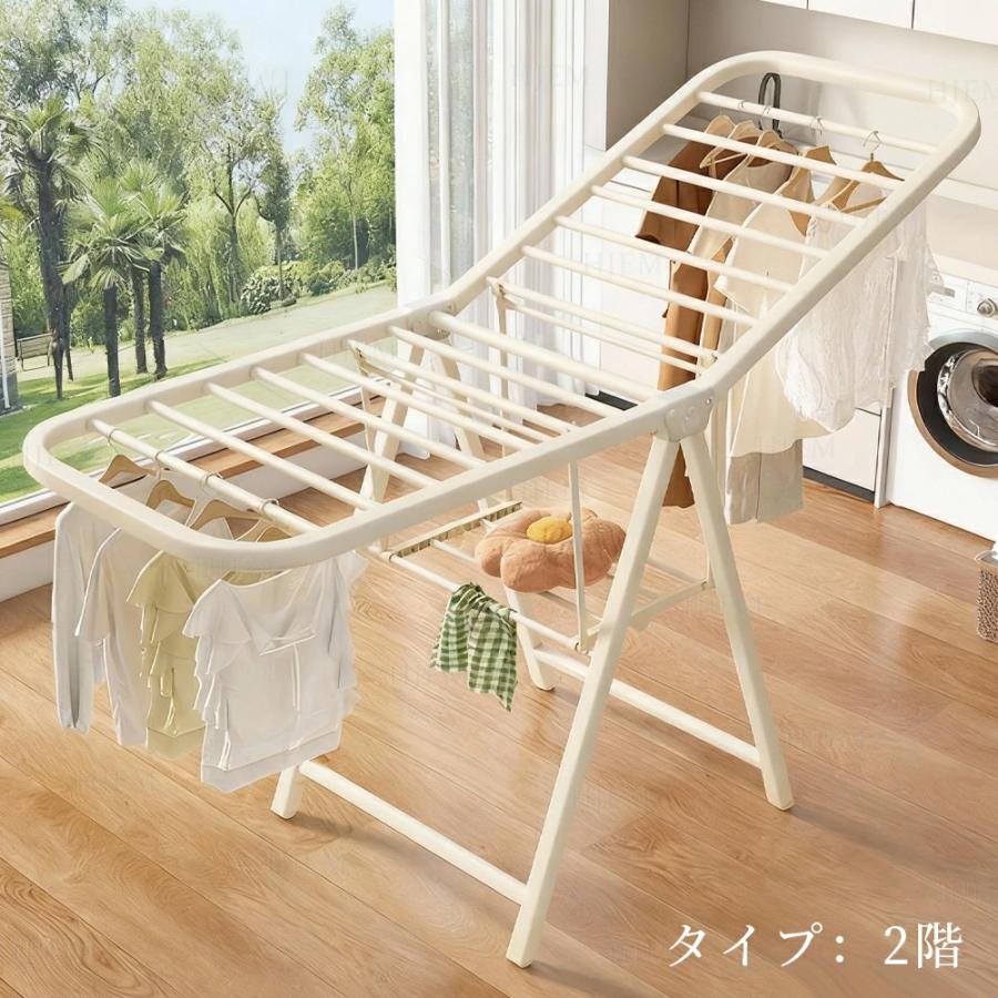 物干しスタンド 折りたたみ 折り畳み物干し 高さ調節 ベランダ物干し 多機能 布団干し ステンレス 室内物干し 洗濯物干し 靴掛け付き 収納 洗濯ハンガー 大容量