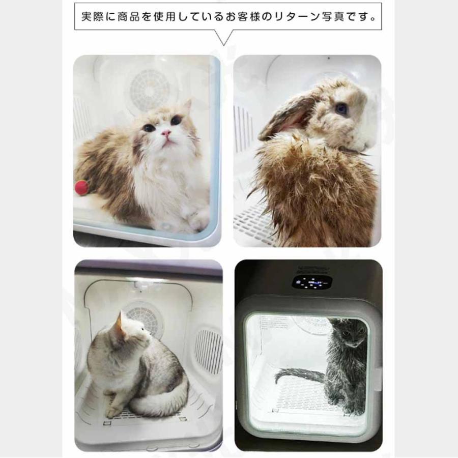 ペットドライヤー ハウス なでなで窓 62L ペット乾燥機 ドライヤー