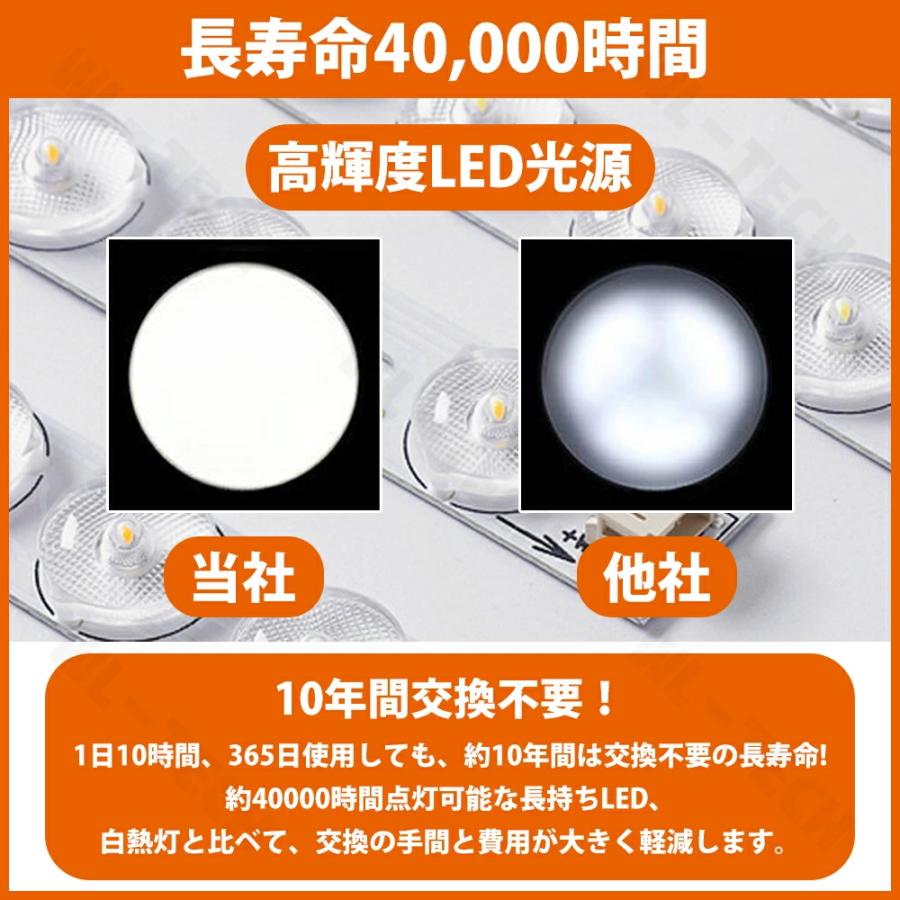 【5年保証★上下発光】シーリングライト おしゃれ LED 上下発光 北欧 リビング 寝室 照明 6畳 8畳 10畳 12畳 リモコン タイマー付き 照明器具 ライト 間接照明の画像