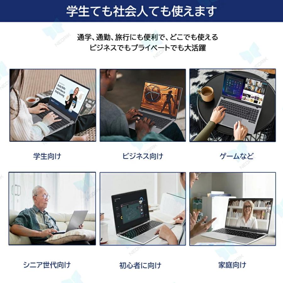 インテル（intel） ノートパソコン office付き PC 安い ノートPC 薄型
