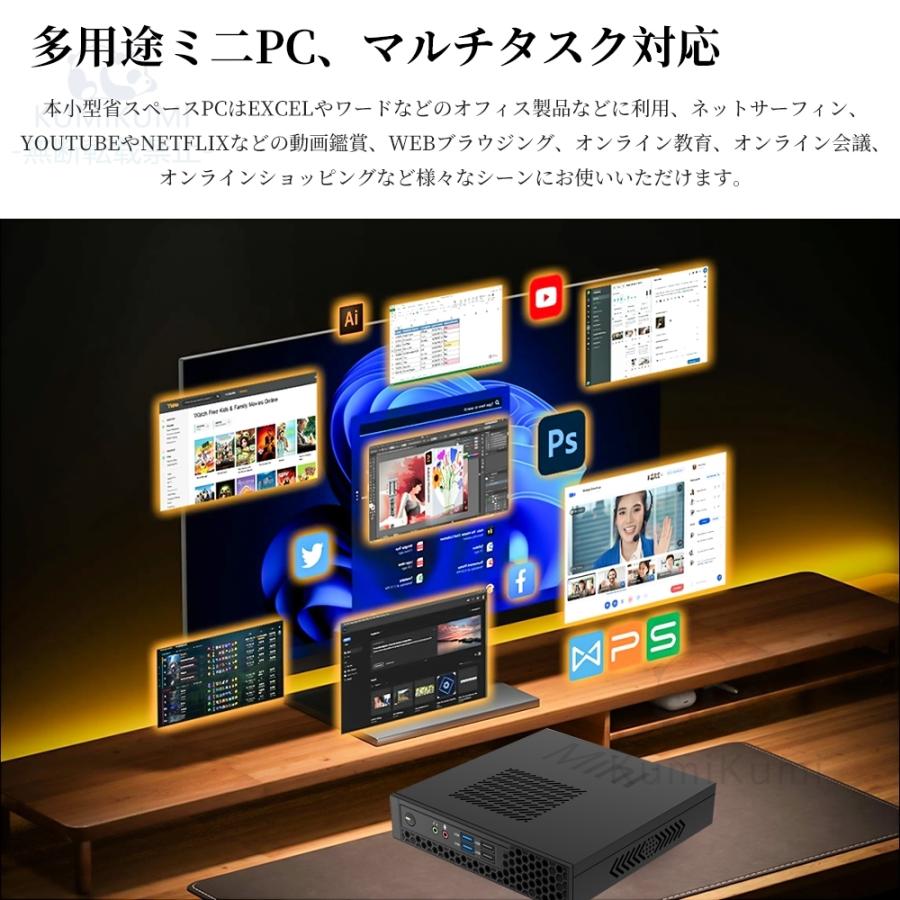 インテル（intel） minipc ミニPC デスクトップパソコン パソコン 新品