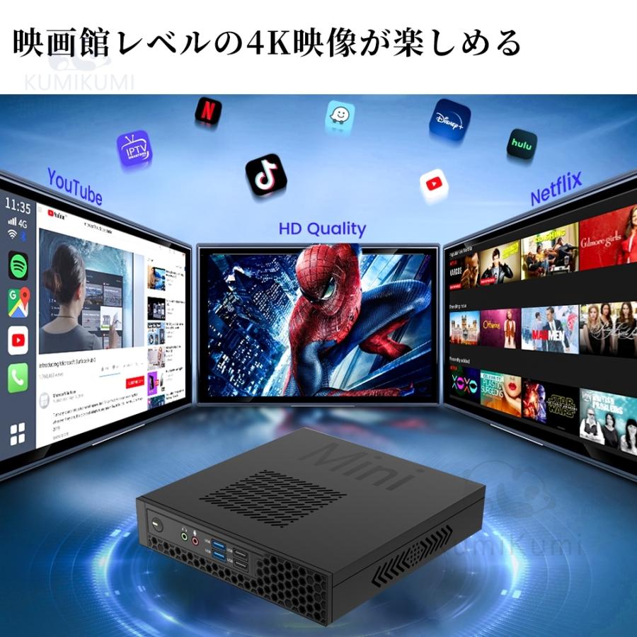 インテル（intel） minipc ミニPC デスクトップパソコン パソコン 新品