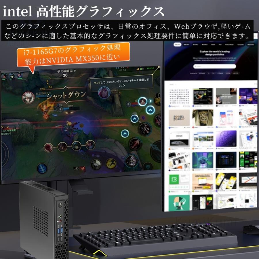インテル（intel） minipc ミニPC デスクトップパソコン パソコン 新品