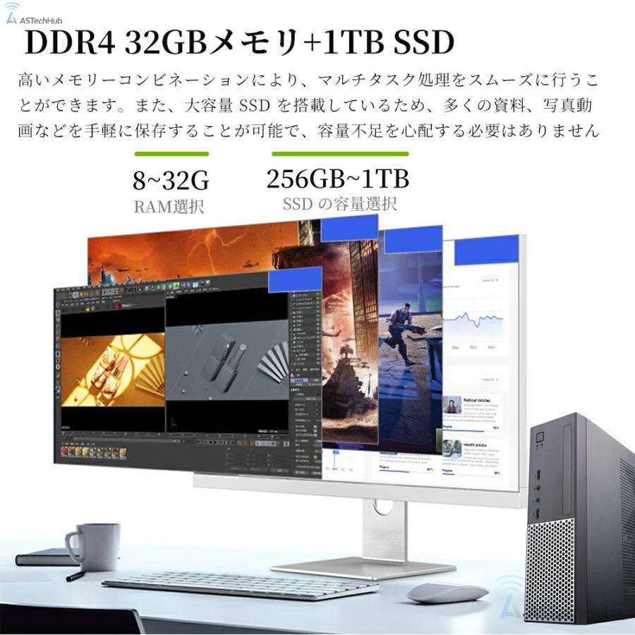 インテル（intel） デスクトップパソコン パソコン 新品 PC Windows11
