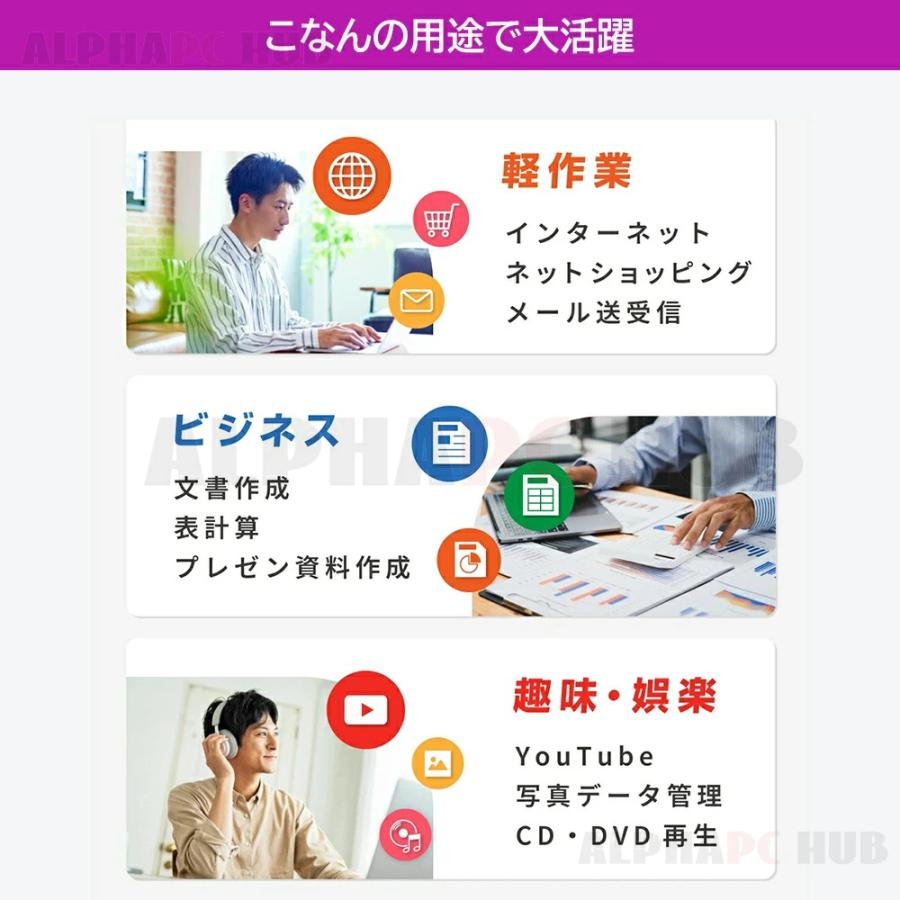 パソコン ノートパソコン office付き 新品 初期設定済み windows11 指紋認証 15.6インチ フルHD液晶 PC Laptop notebook ntel 高性能 N5095 N95 テンキー付き AIの画像