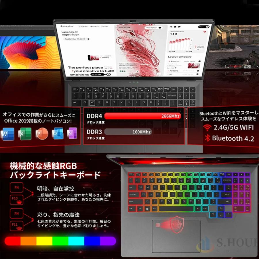 インテル（intel） パソコン ノートパソコン 新品 ゲーミングノートpc