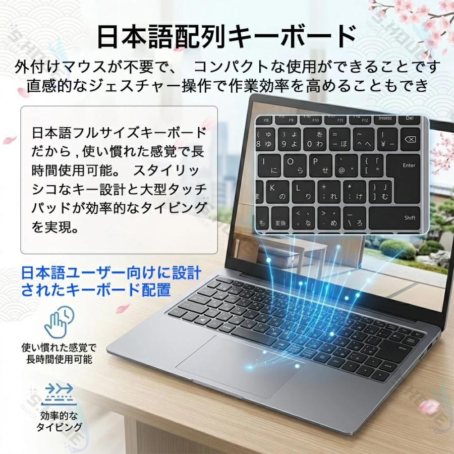 インテル（intel） ノートパソコン パソコン office付き 14.1 型 win11