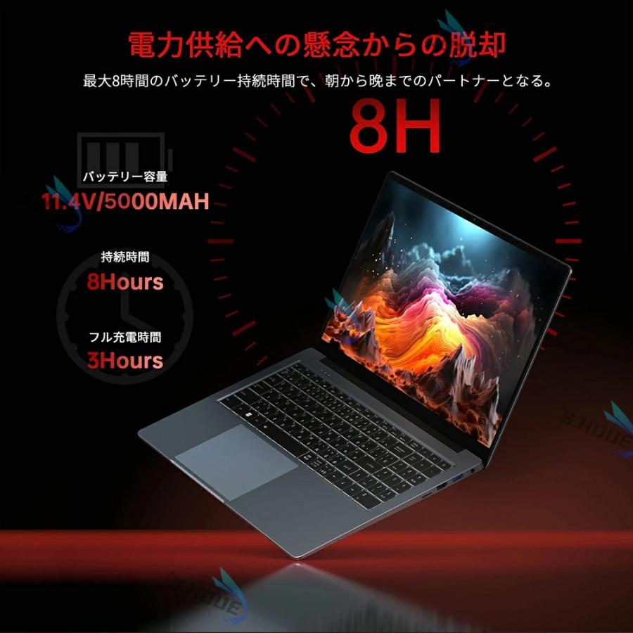 パソコン ノートパソコン office付き  Win11搭載 新品 AMD Ryzen 5 ~R7 4800U 14.1/15.6インチ IPS液晶 フルHD メモリ8~32GB DDR4 SSD128GB~512GB 在宅勤務の画像