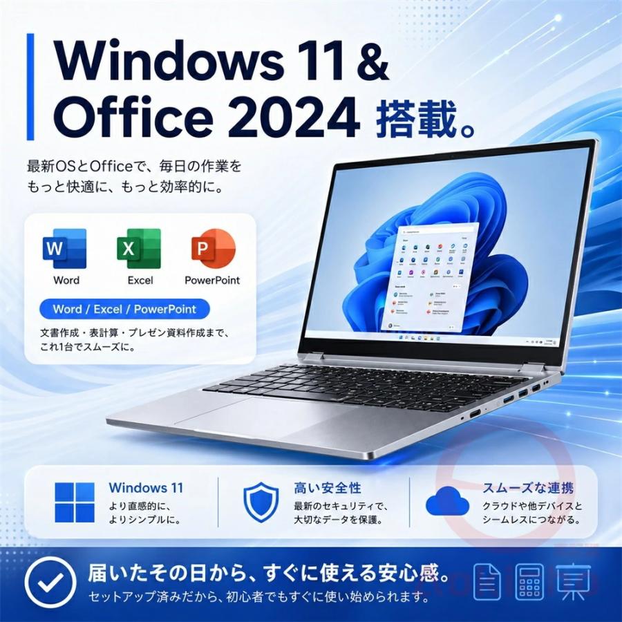 インテル（intel） ノートパソコン パソコン 2in1 13.5インチ