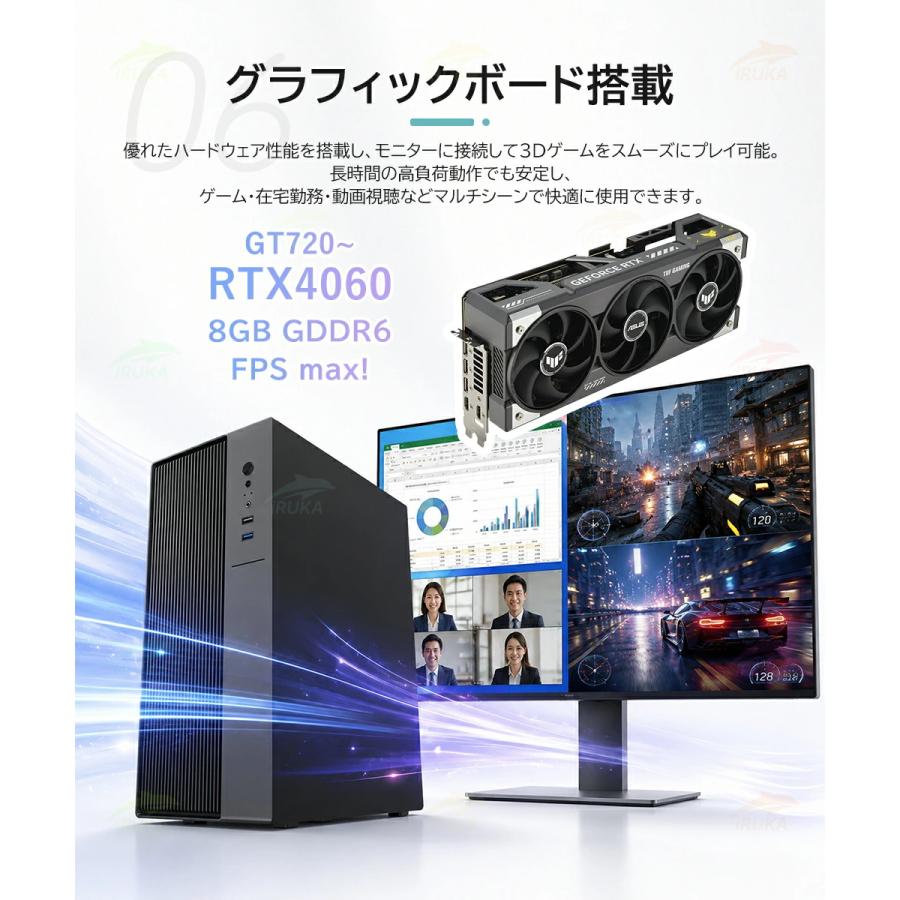 インテル（intel） ゲーミングPC デスクトップパソコン パソコン 新品