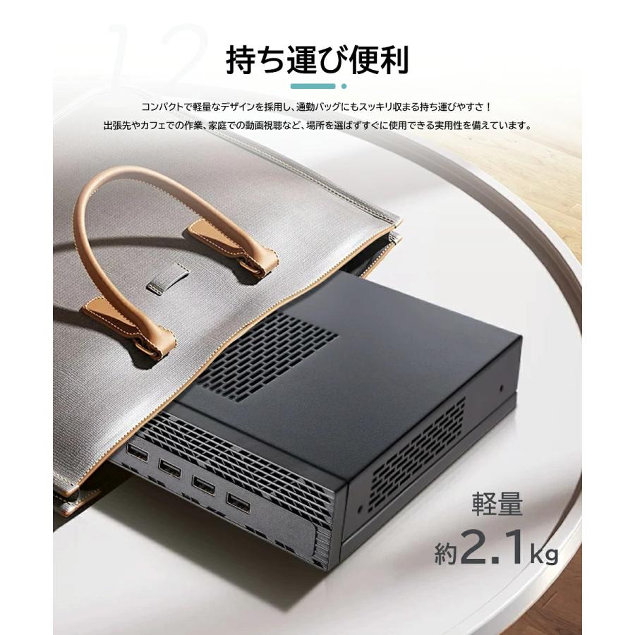 インテル（intel） ミニPC minipc デスクトップパソコン 小型 PC
