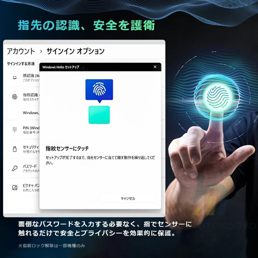 パソコン ノートパソコン office付き 第14世代 新品 CPU core i5 i7 celeron N3450 14/15.6型 フルHD液晶 高性能メモリ 6~32GB SSD 128GB~2TB ノートPC 指紋認証の画像