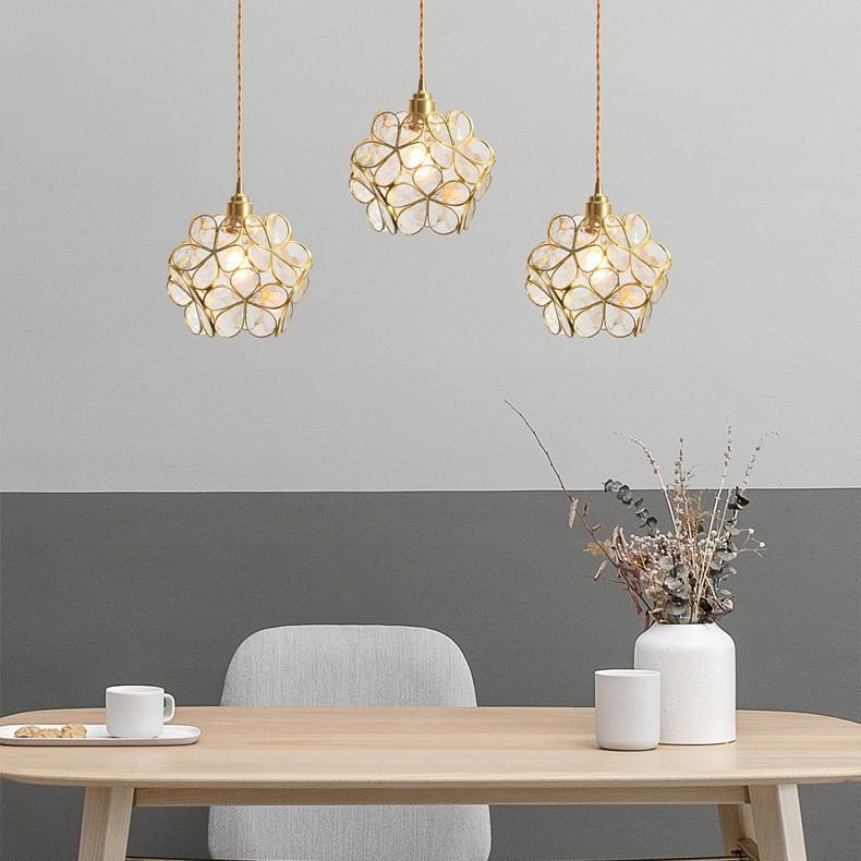 ペンダントライト北欧 ガラス 桜 和風オシャレ ダクトレール用