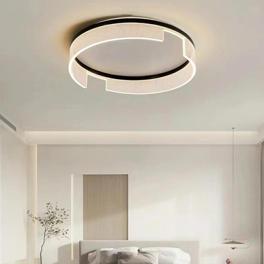 シーリングライト 北欧 LED 電気 調光調色 省エネ おしゃれ スマート リモコン操作 寝室 リビング 照明 間接照明 インテリア 和室 洋室 天井照明 6畳 8畳 14畳の画像