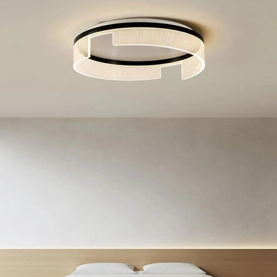 シーリングライト 北欧 LED 電気 調光調色 省エネ おしゃれ スマート リモコン操作 寝室 リビング 照明 間接照明 インテリア 和室 洋室 天井照明 6畳 8畳 14畳の画像