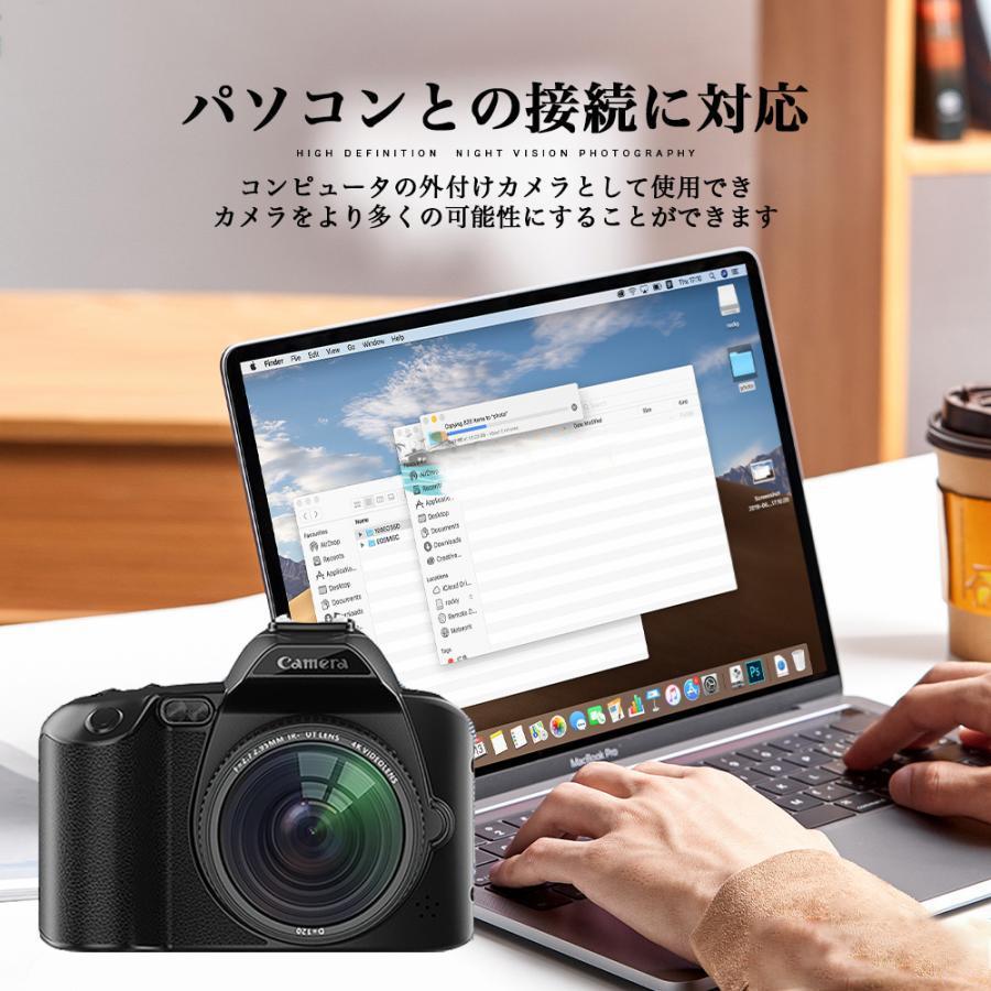 デジタルカメラ 4k 高画質 初心者セット wifi転送 スマホ同時 安い