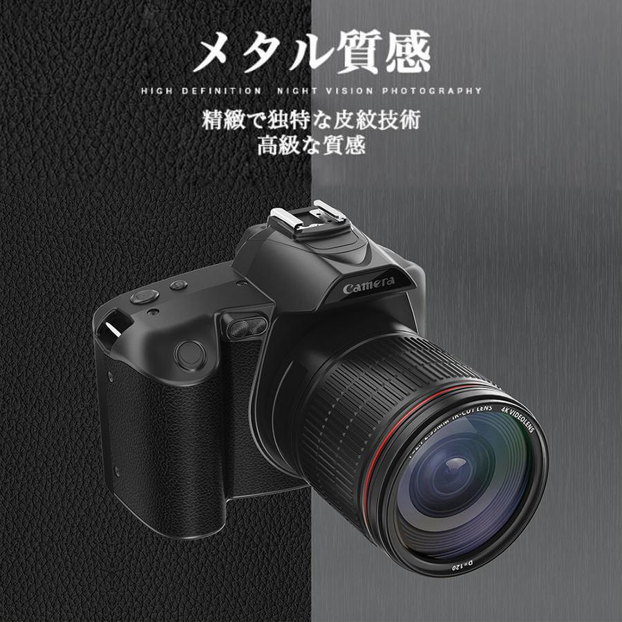 デジタルカメラ 4k 高画質 初心者セット wifi転送 スマホ同時 安い