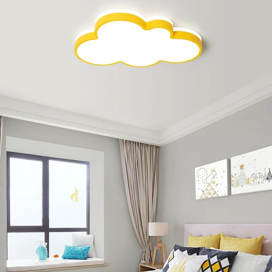 LED シーリングライト 調光調色 リモコン付き明るい 雲 子供部屋