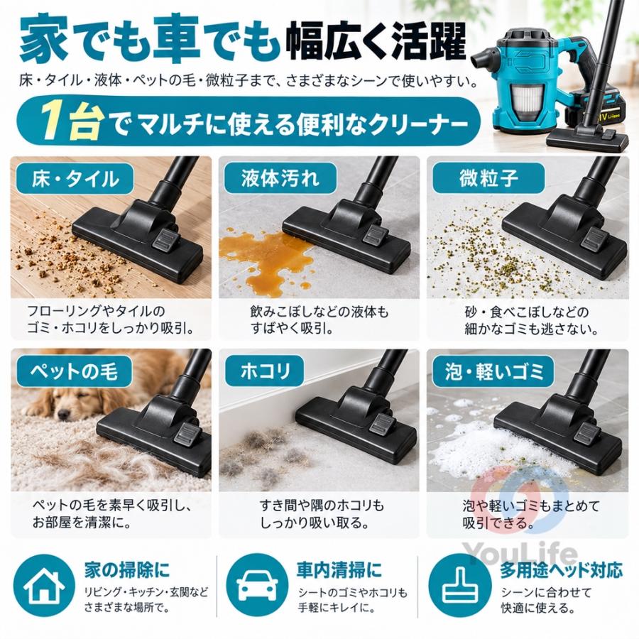 掃除機 業務用 強力吸引 集塵機 リンサークリーナー マキタ互換