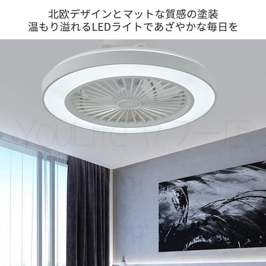 シーリングファンライト DC 天井扇風機 12畳 省エネ リモコン付 照明