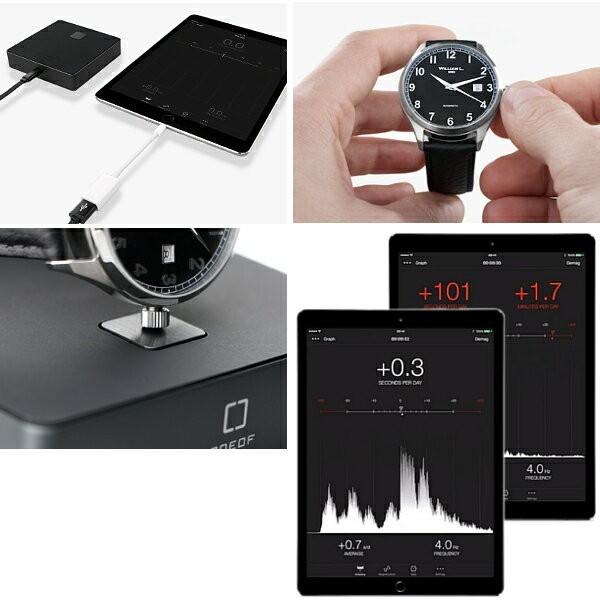 時計工具 タイムグラファー 消磁機能付き プロ品質 スイス高級工具