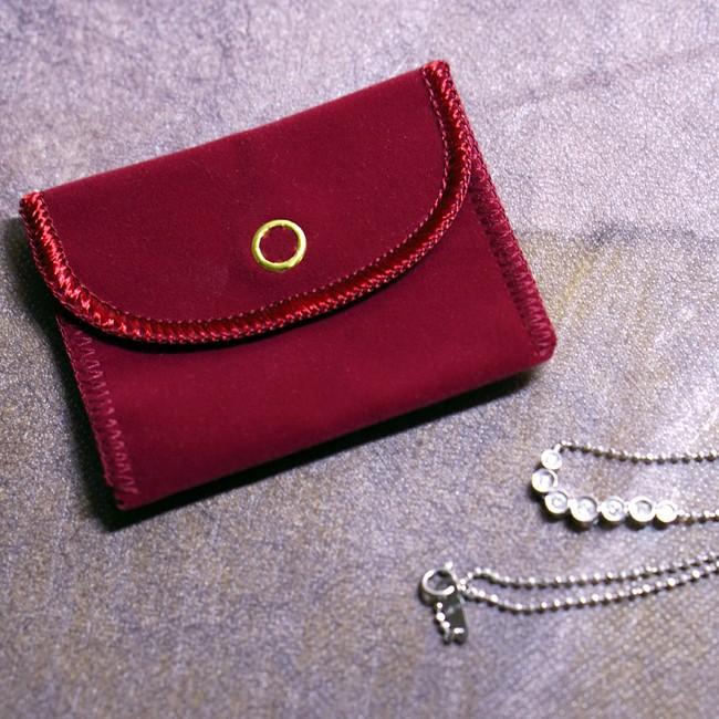 ジュエリーポーチ 携帯用 アクセサリー袋 四角 Sサイズ 6カラー スエード ベルベット素材 可愛い オシャレ エレガント 小物袋 アクセサリー入れ | ブランド登録なし | 06