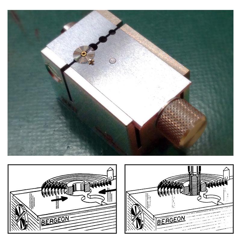 BERGEON（ベルジョン） 時計工具 ヒゲ玉締め器 BE3007 : 時計修理