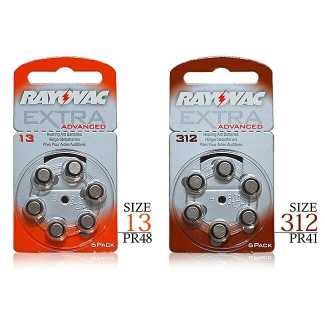 ボタン電池 RAYOVACレイオバック 補聴器用 6粒入 13 312 空気 ボタン電池 RAYOVACレイオバック 補聴器用 6粒入 13 312 空気