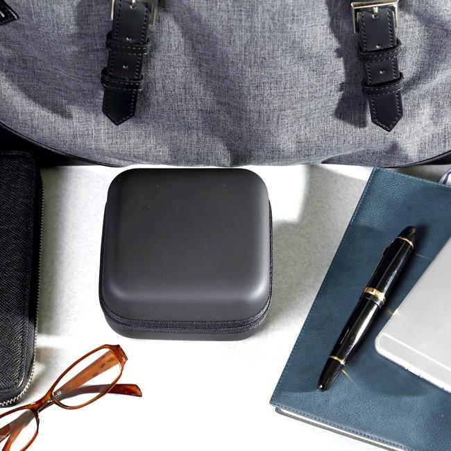 時計ケース 腕時計 携帯収納ケース 1本用 高級ウォッチボックス 黒マット BI324185 出張 旅行にも便利 携帯ケース 安全に時計を保護 プレゼント ギフト | ブランド登録なし | 07