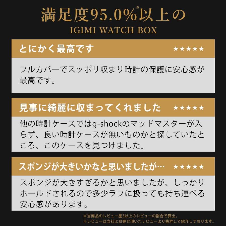 時計ケース 腕時計 携帯収納ケース 1本用 高級ウォッチボックス 黒