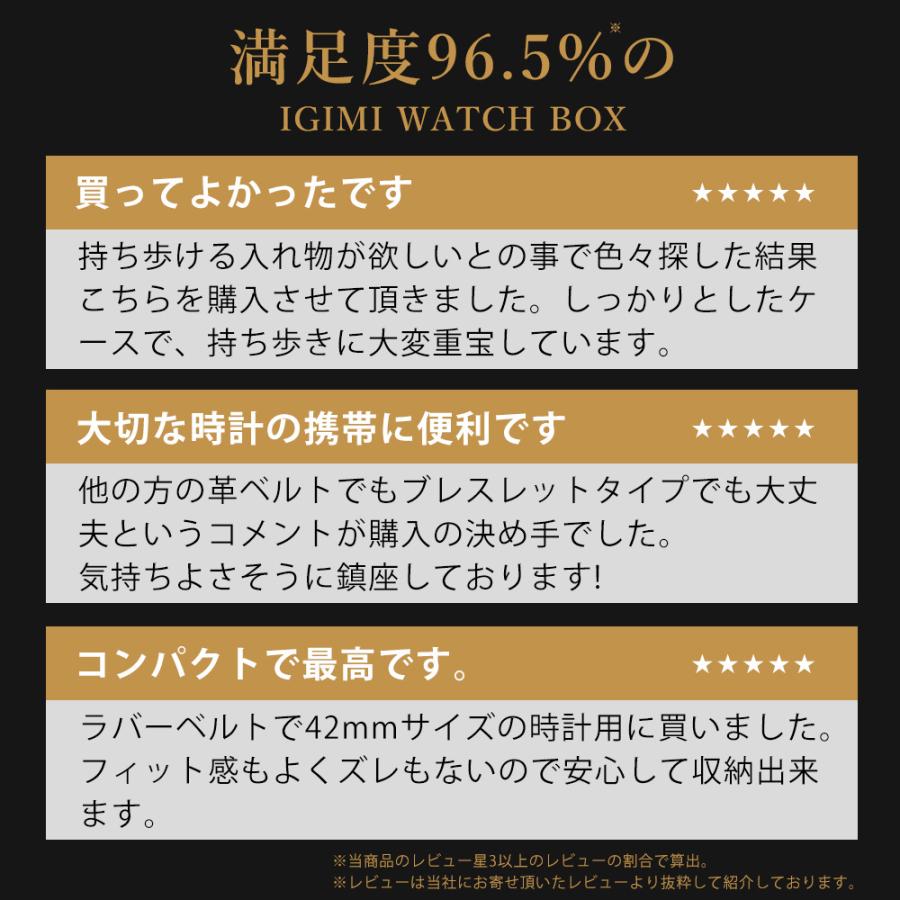 【アウトレット 10個セット】時計ケース 革バンドにお勧め BECO ベコ 1本用 ドーナツ型ウォッチボックス アウトレット BI324191 | ブランド登録なし | 02
