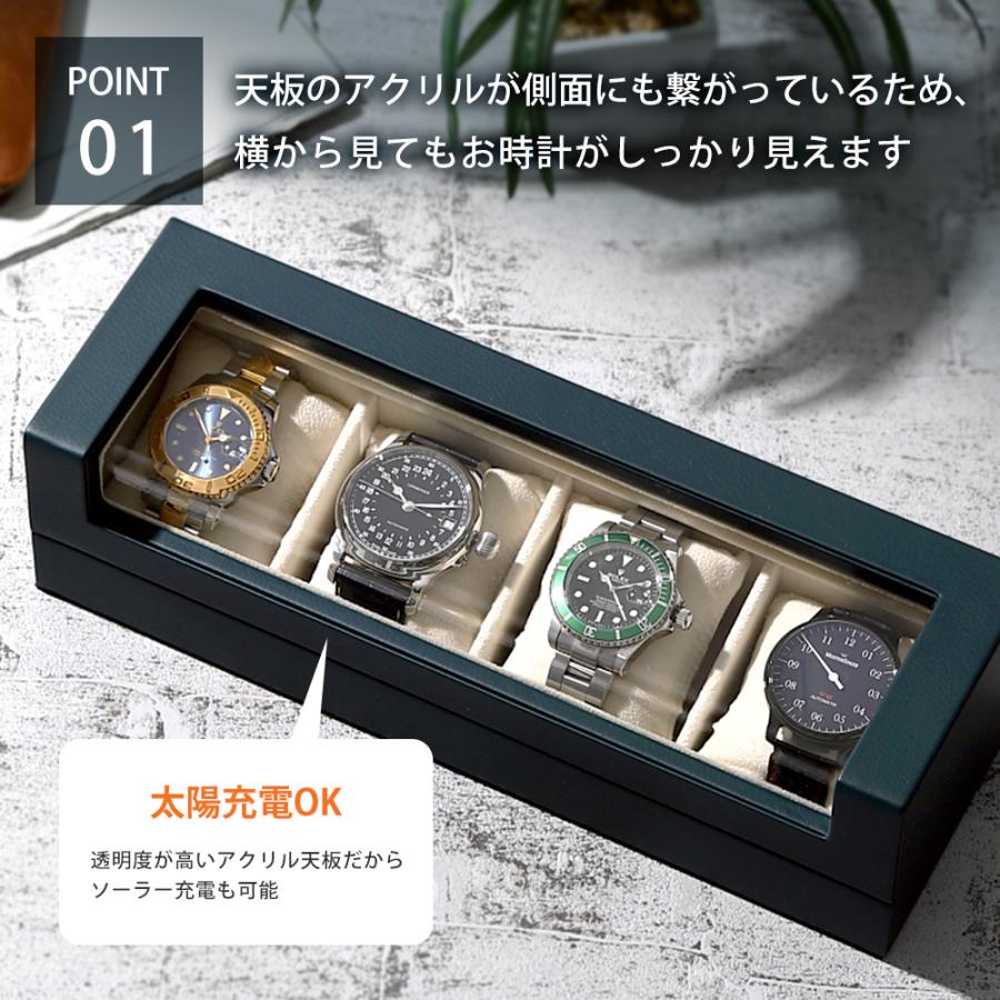 IGIMI 時計ケース 時計 ケース 腕時計 腕時計ケース 4本用 高級 IGIMI 時計ケース 時計 ケース 腕時計 腕時計ケース 4本用 高級