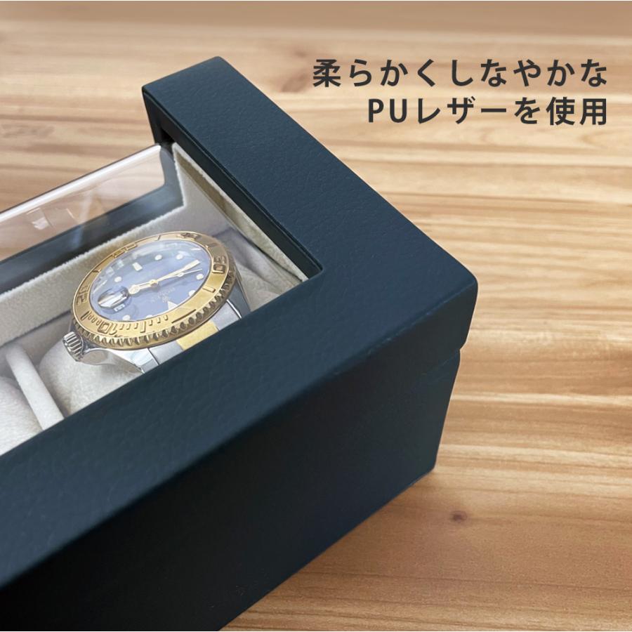 IGIMI 時計ケース 腕時計 収納ケース 4本収納 PUレザー グリーン IGIMI 時計ケース 腕時計 収納ケース 4本収納 PUレザー グリーン