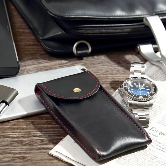 時計ケース ベルベット ビックフェイス レザー 腕時計用ケース 1本用 腕時計ケース 携帯 出張 旅行 携帯ケース 持ち運び かっこいい ギフト IG-ZERO57-1 | IGIMI | 06