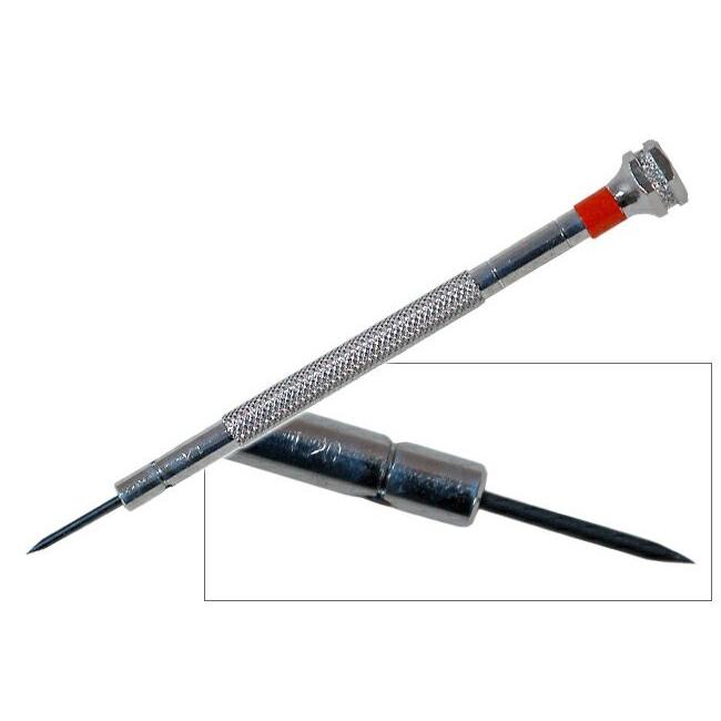 WIT ウィット 社製 ドライバー5本セット φ0.8?1.6mm 替え先付き 時計工具 腕時計工具 修理 調整 工具の画像