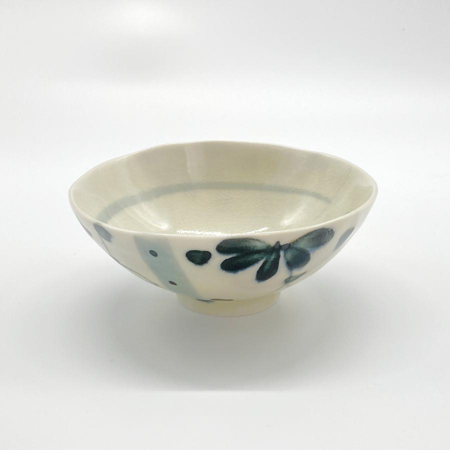 茶碗 飯碗 美濃焼 花柄 平茶碗 安南 : young ole Yahoo!店