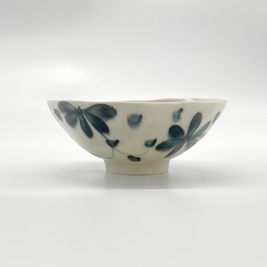 茶碗 飯碗 美濃焼 花柄 平茶碗 安南 : young ole Yahoo!店 - 通販