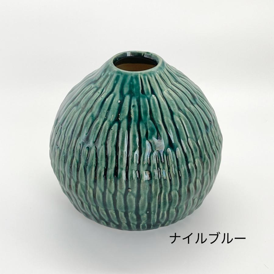 フラワーベース 花瓶 陶器 おしゃれ フォルビート : young ole Yahoo