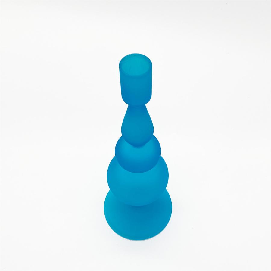 一輪挿し フラワーベース 花瓶 キャンドルホルダー ガラス Lサイズ