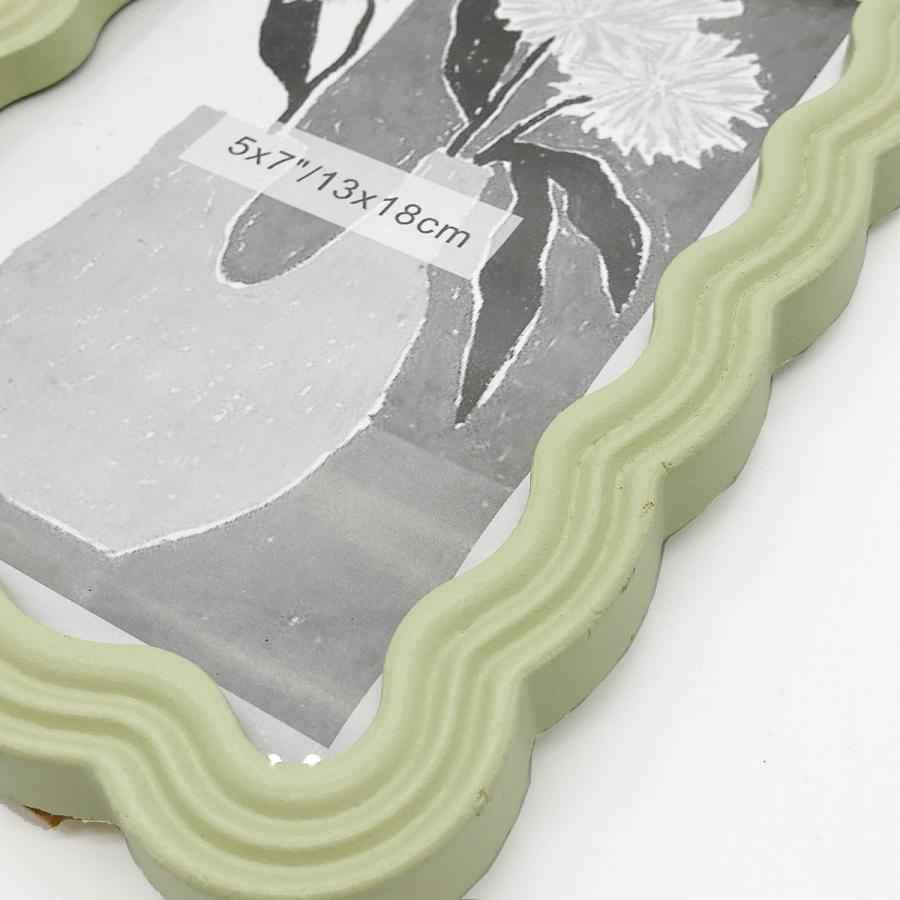 写真立て フォトフレーム 2L判 ポストカードサイズ ウェーブno.m