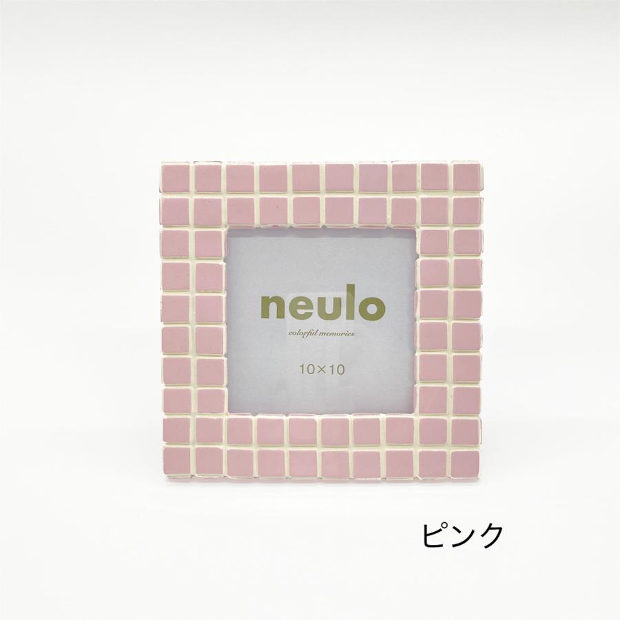 写真立て フォトフレーム  壁掛け かわいい  正方形 ニューロ neulo チェック スクエア |  | 01