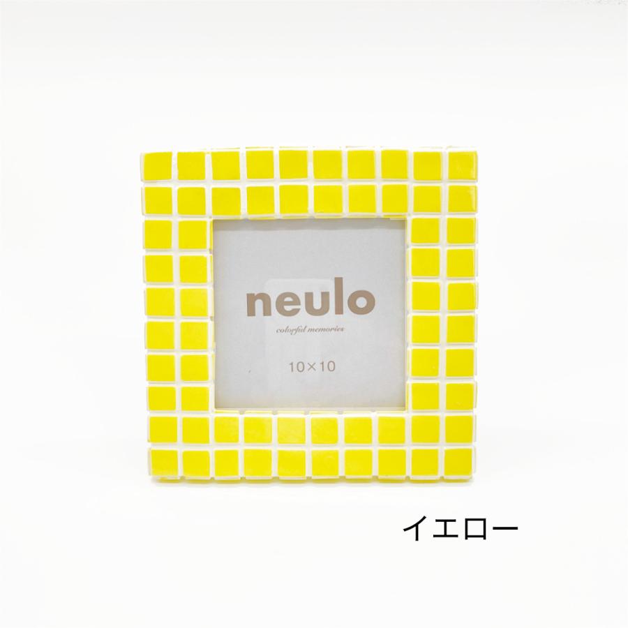 写真立て フォトフレーム  壁掛け かわいい  正方形 ニューロ neulo チェック スクエア |  | 02