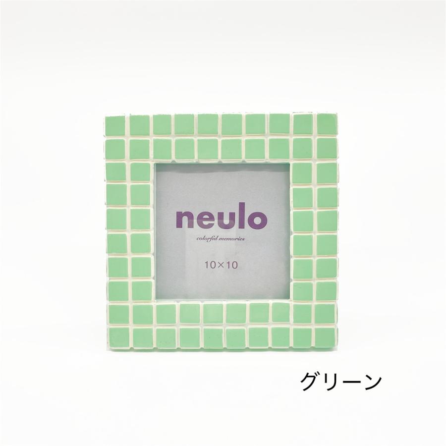 写真立て フォトフレーム  壁掛け かわいい  正方形 ニューロ neulo チェック スクエア |  | 03