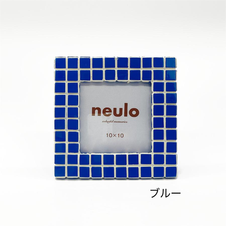 写真立て フォトフレーム  壁掛け かわいい  正方形 ニューロ neulo チェック スクエア |  | 04
