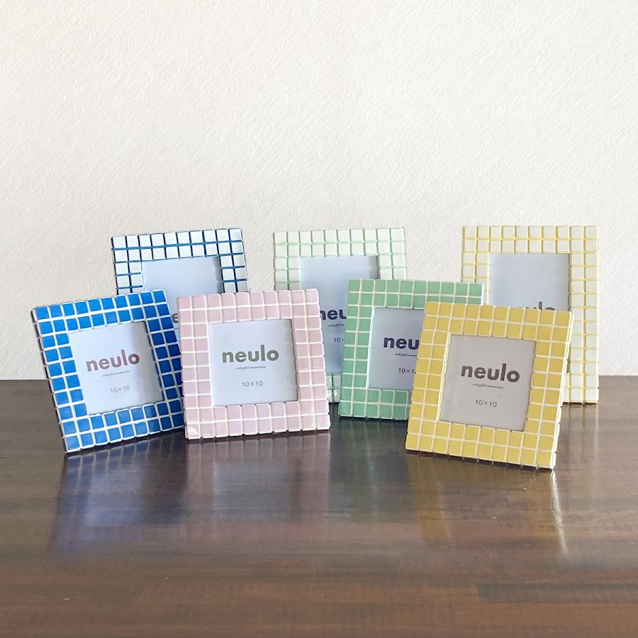 写真立て フォトフレーム  壁掛け かわいい ポストカードサイズ ニューロ neulo チェック |  | 12