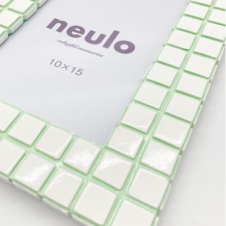 写真立て フォトフレーム  壁掛け かわいい ポストカードサイズ ニューロ neulo チェック |  | 09